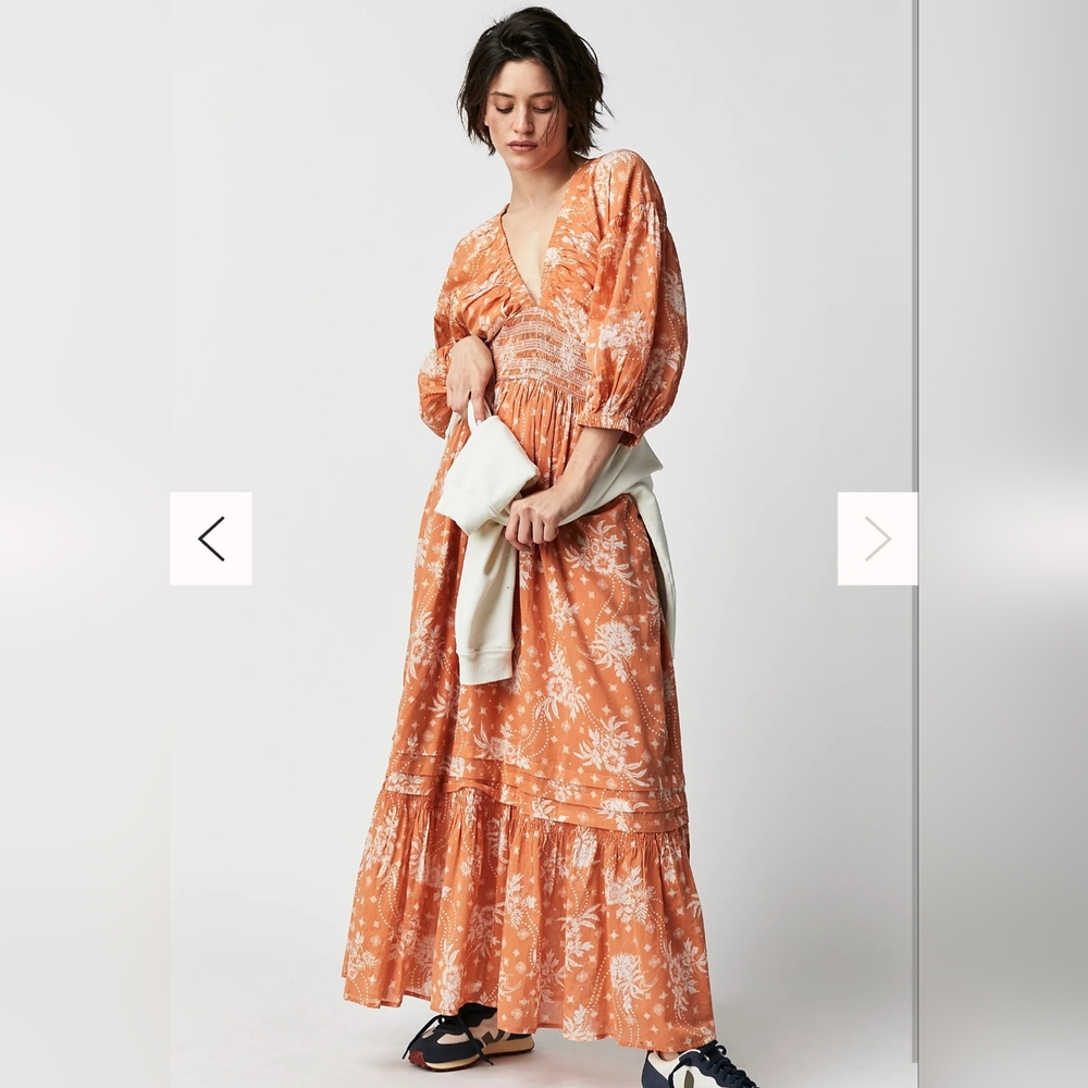 Free People Golden Hour Maxi Dress - Picture 3 of 11